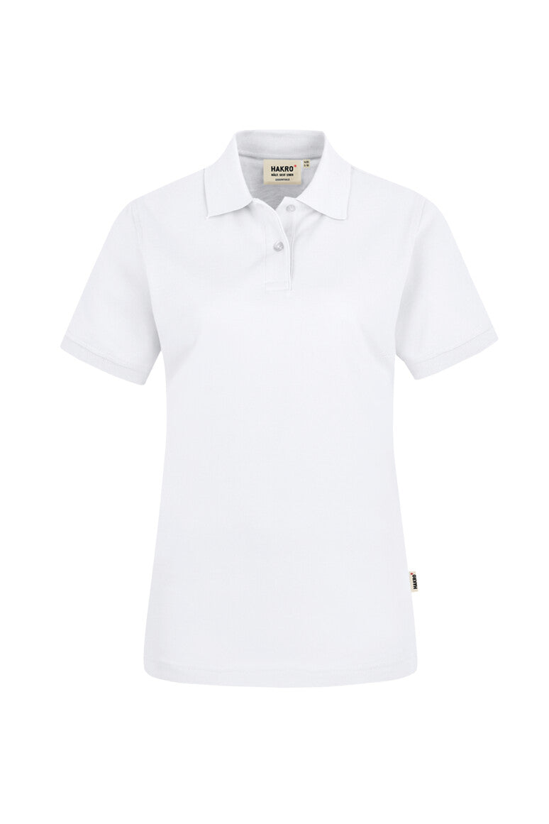 HAKRO No. 224 Damen Poloshirt Top in weiß
