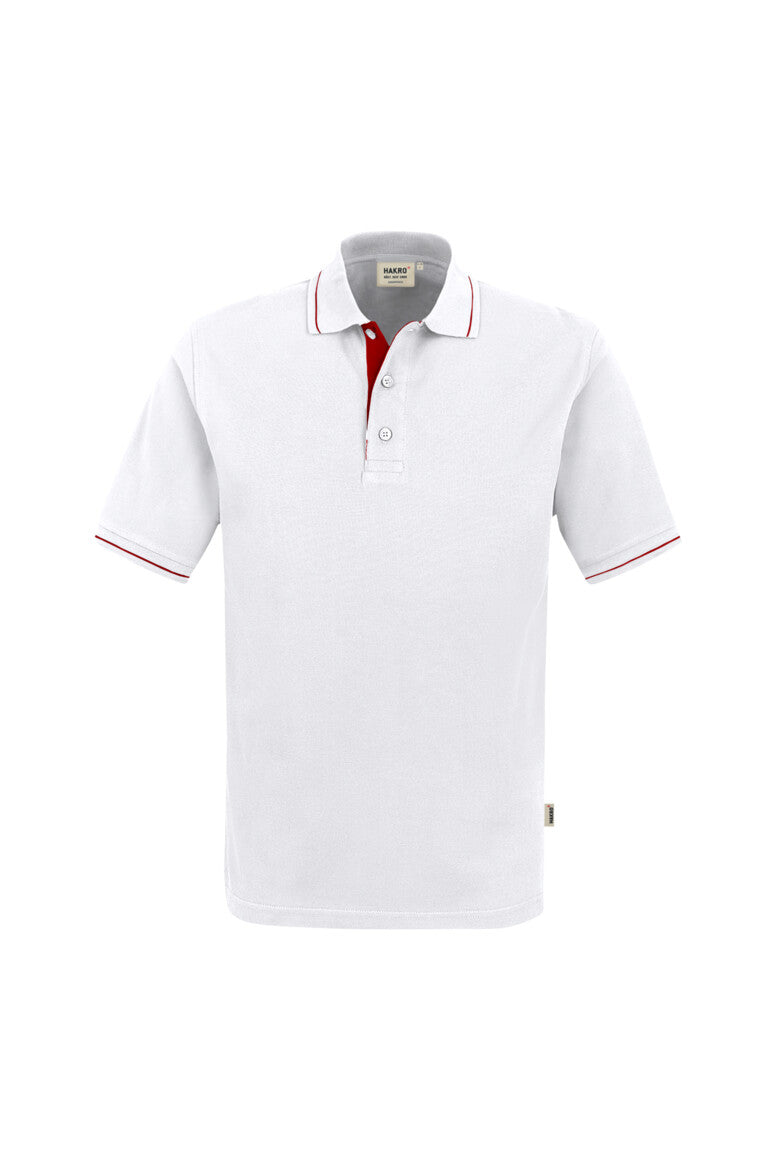 HAKRO No. 803 Poloshirt Casual in weiß