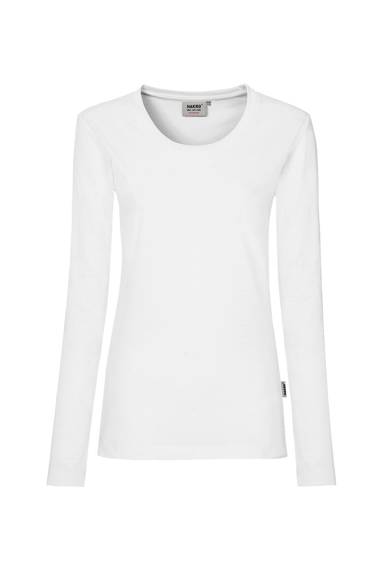 HAKRO No. 179 Damen Longsleeve MIKRALINAR® in weiß