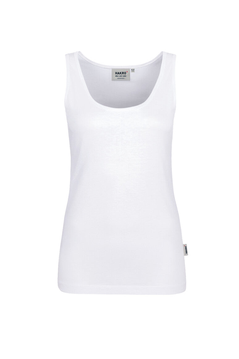 HAKRO No. 159 Damen Tank-Top Classic in weiß