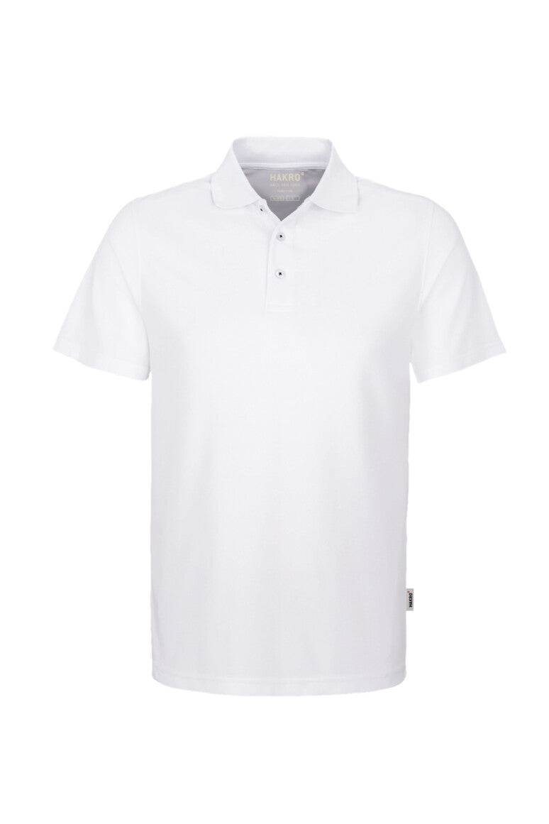 HAKRO No. 806 Poloshirt COOLMAX® ECO in weiß