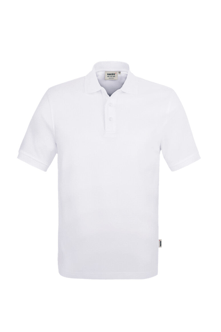 HAKRO No. 810 Poloshirt Classic in weiß