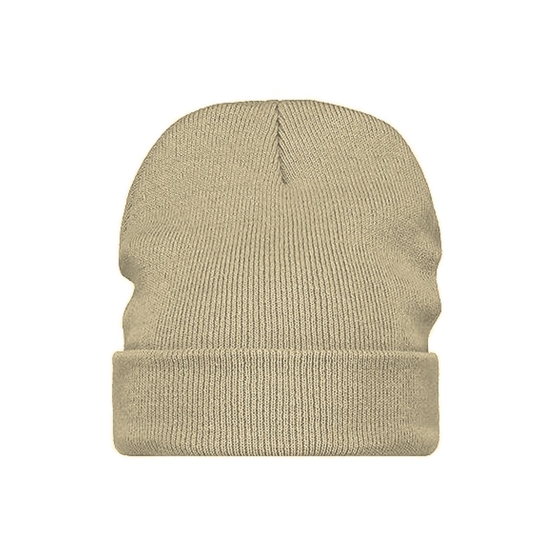 Strickmütze – Sand