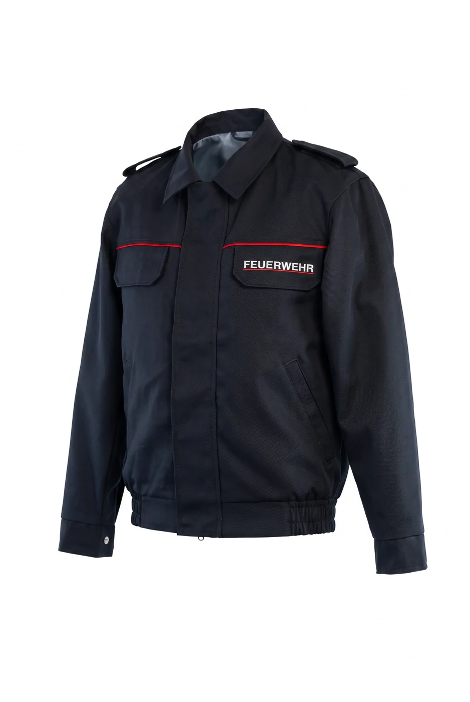 Tagesdienst-Blousonjacke FW schwarzblau – Seitenansicht