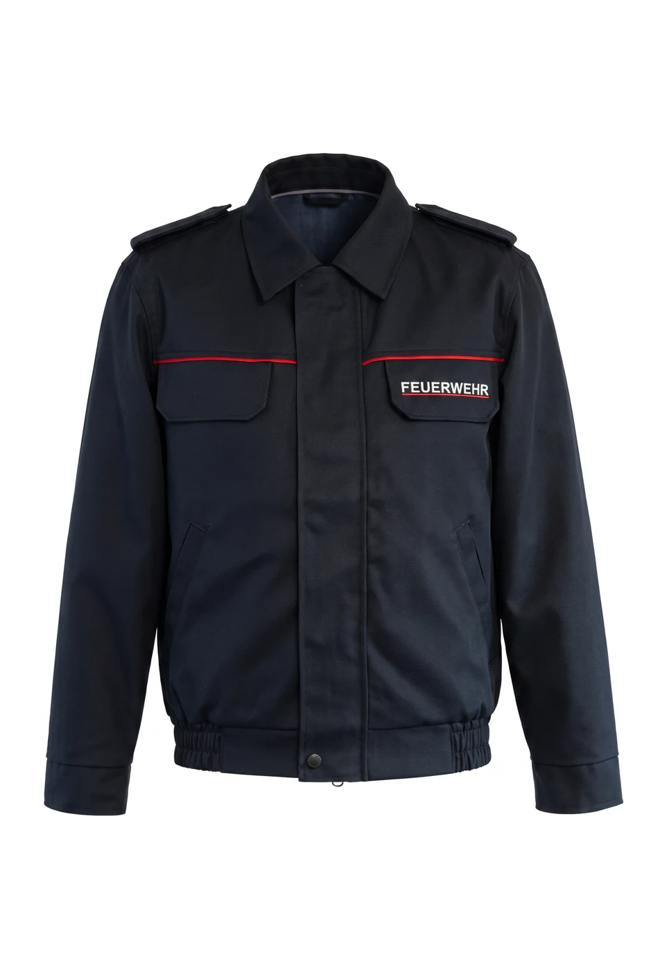 Tagesdienst-Blousonjacke FW schwarzblau – Vorderseite