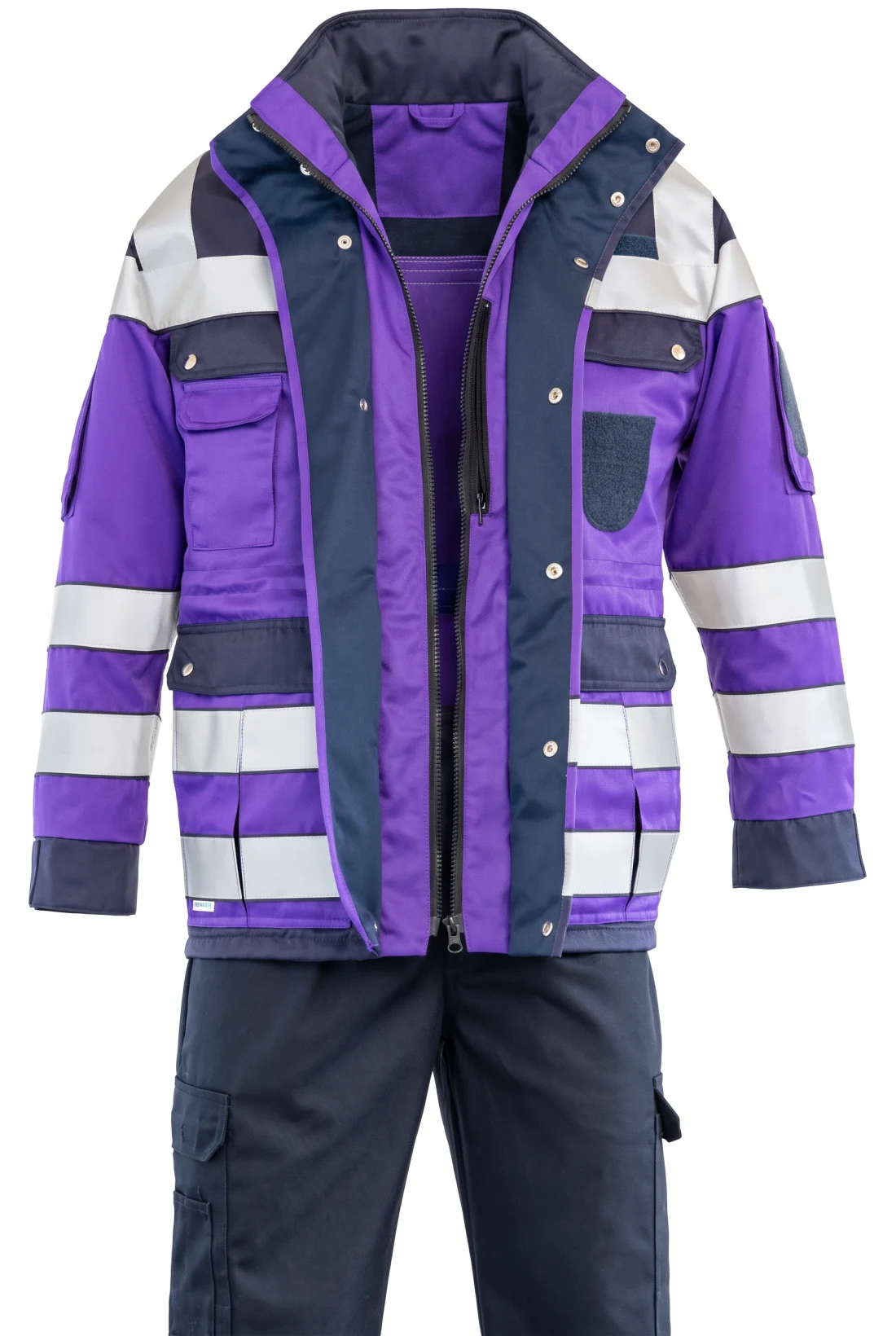 Set Notfallseelsorge – Jacke geöffnet mit herausnehmbarer Weste